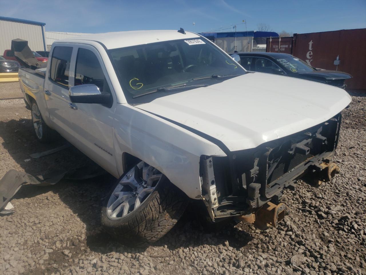 CHEVROLET SILVERADO 2014 with VIN 3GCPCREC3EG128247 - Photo from auction