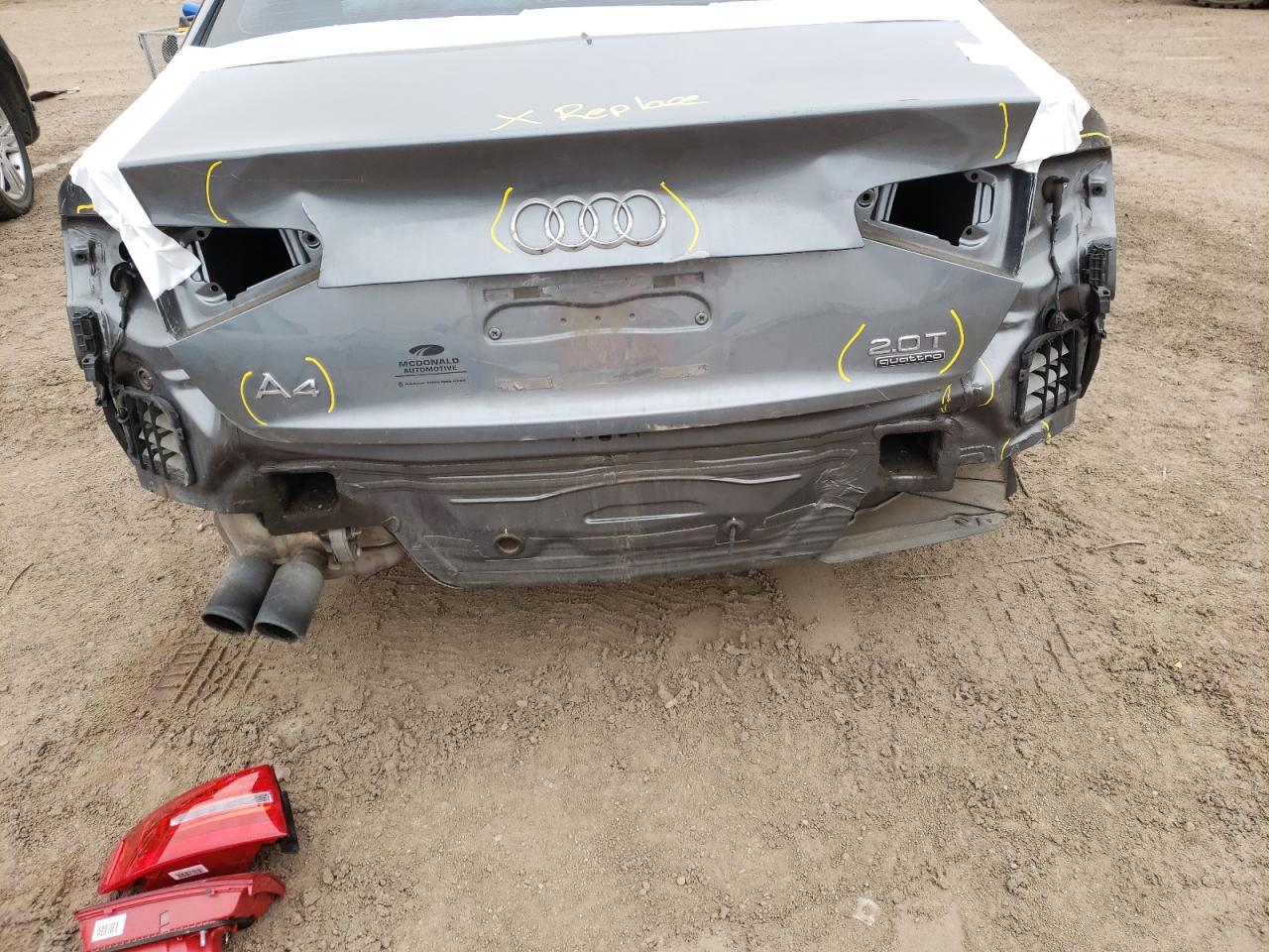 Photo 9 from auction – 2015 AUDI A4 PREMIUM with VIN WAUFFAFL0FN026364