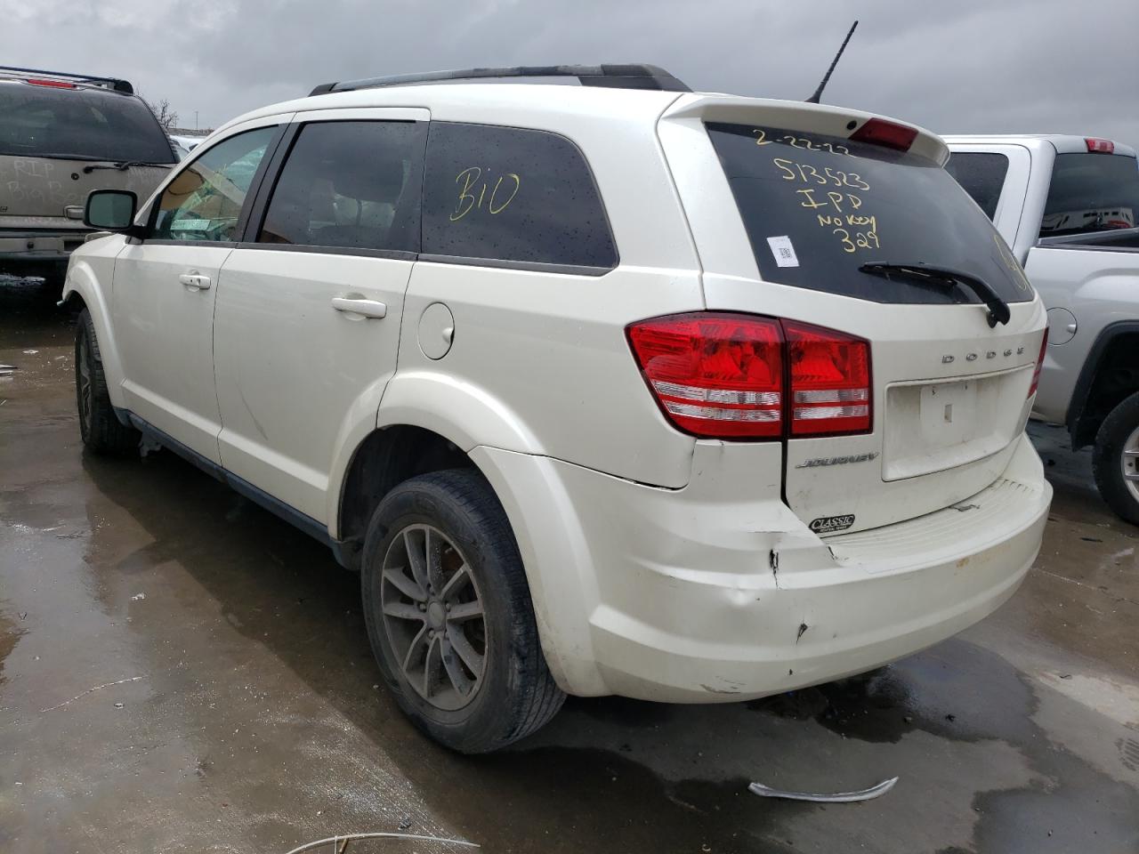 Photo 3 from auction – 2017 DODGE JOURNEY SE with VIN 3C4PDCABXHT619434