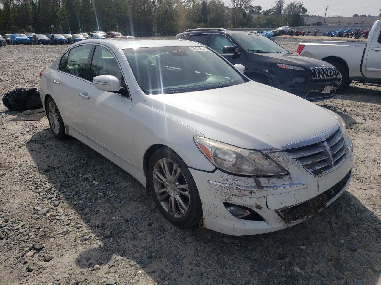 HYUNDAI GENESIS 3. 2012 with VIN KMHGC4DD2CU198373 - Photo from auction