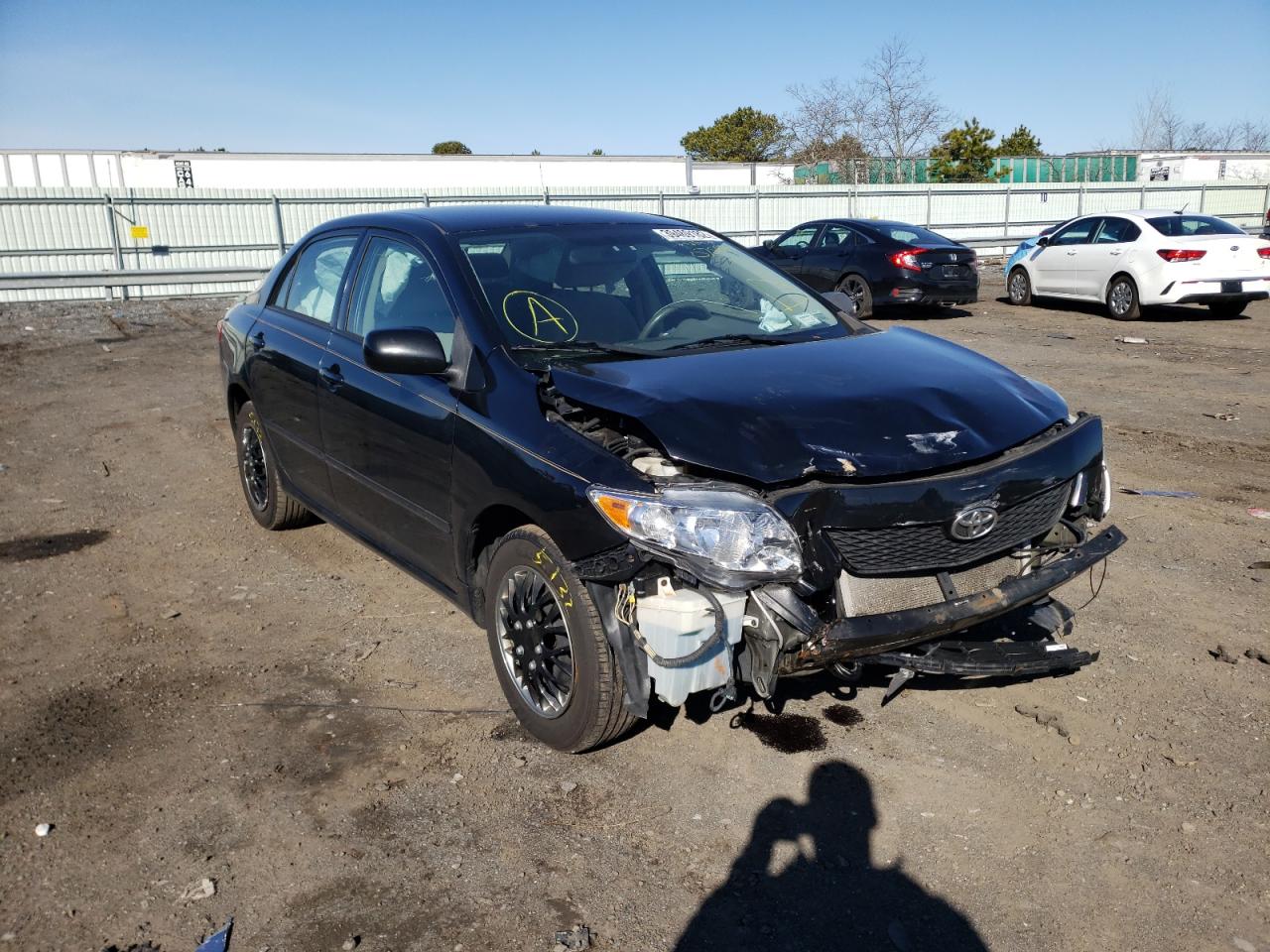TOYOTA COROLLA 2010 with VIN JTDBU4EE7AJ075881 - Photo from auction