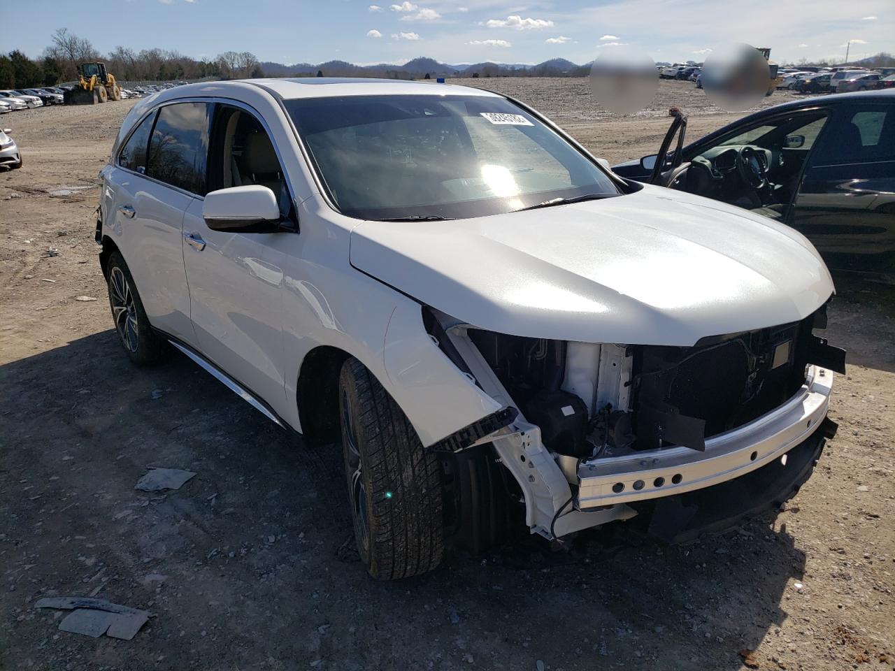 ACURA MDX TECHNO 2020 with VIN 5J8YD4H54LL006483 - Photo from auction