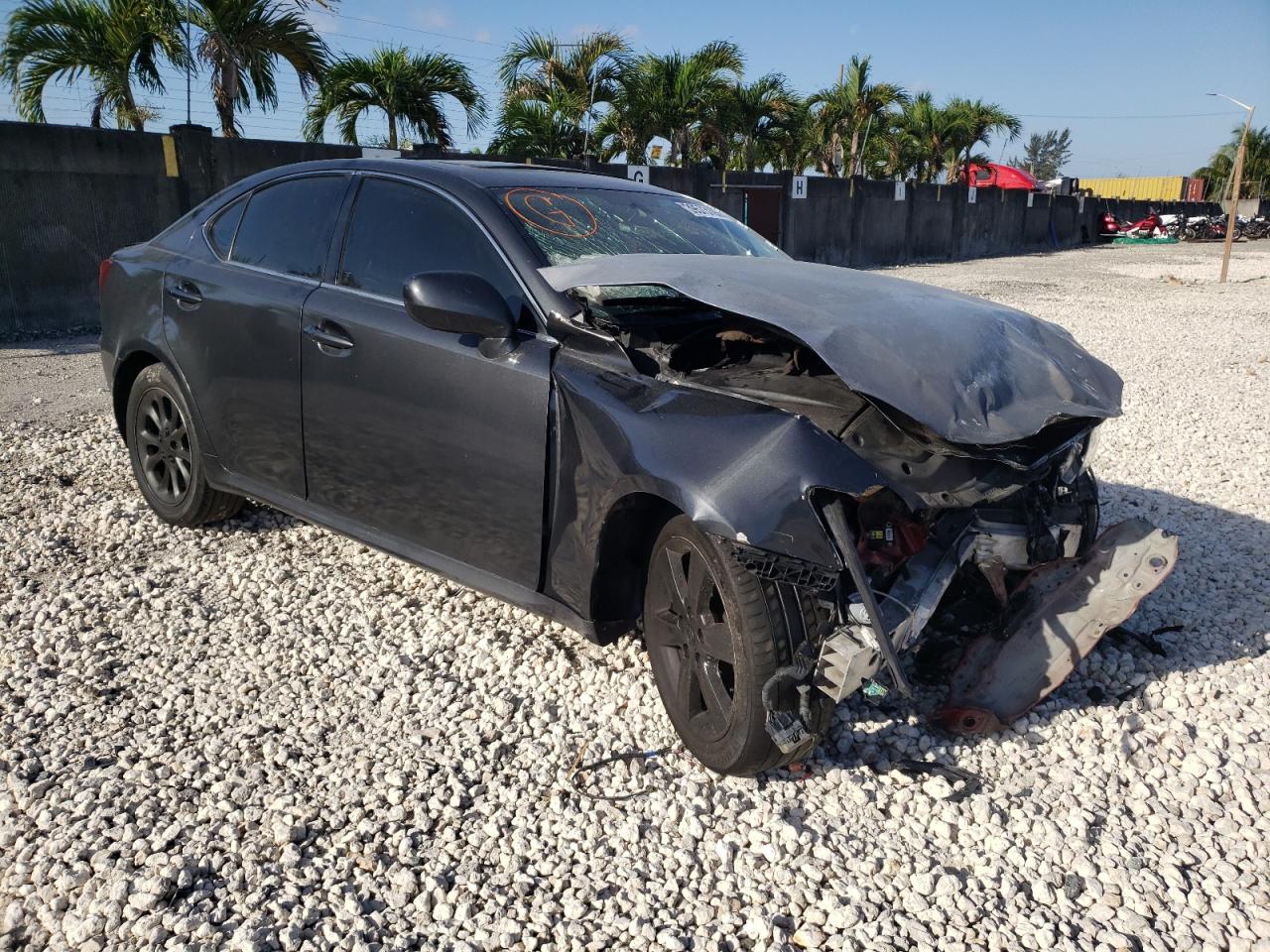LEXUS IS 250 2006 with VIN JTHBK262762004565 - Photo from auction