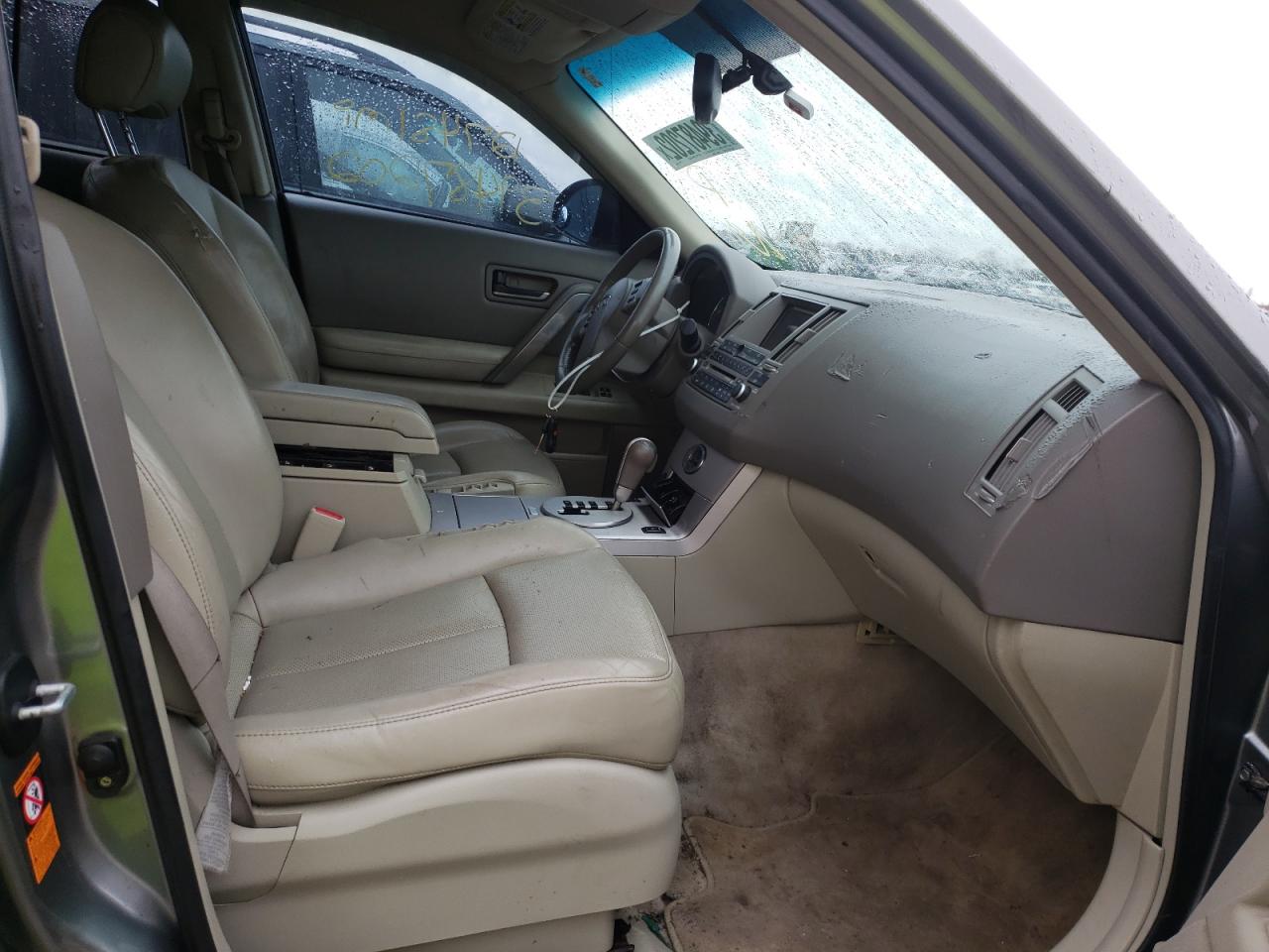 Photo 5 from auction – 2005 INFINITI FX35 with VIN JNRAS08W05X216307