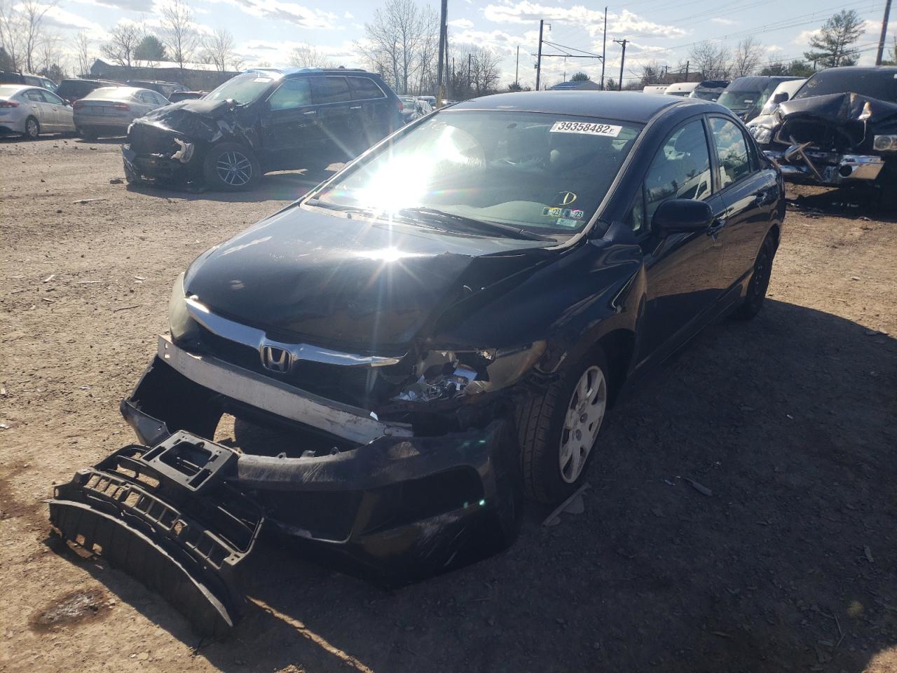 Photo 2 from auction – 2011 HONDA CIVIC LX with VIN 2HGFA1F5XBH303626