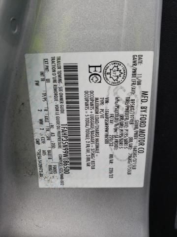Photo 10 from auction – 2009 FORD FOCUS SE with VIN 1FAHP35N99W186500