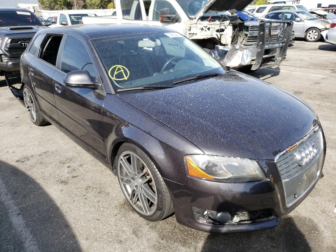 AUDI A3 2009 with VIN WAUHE78P09A041506 - Photo from auction