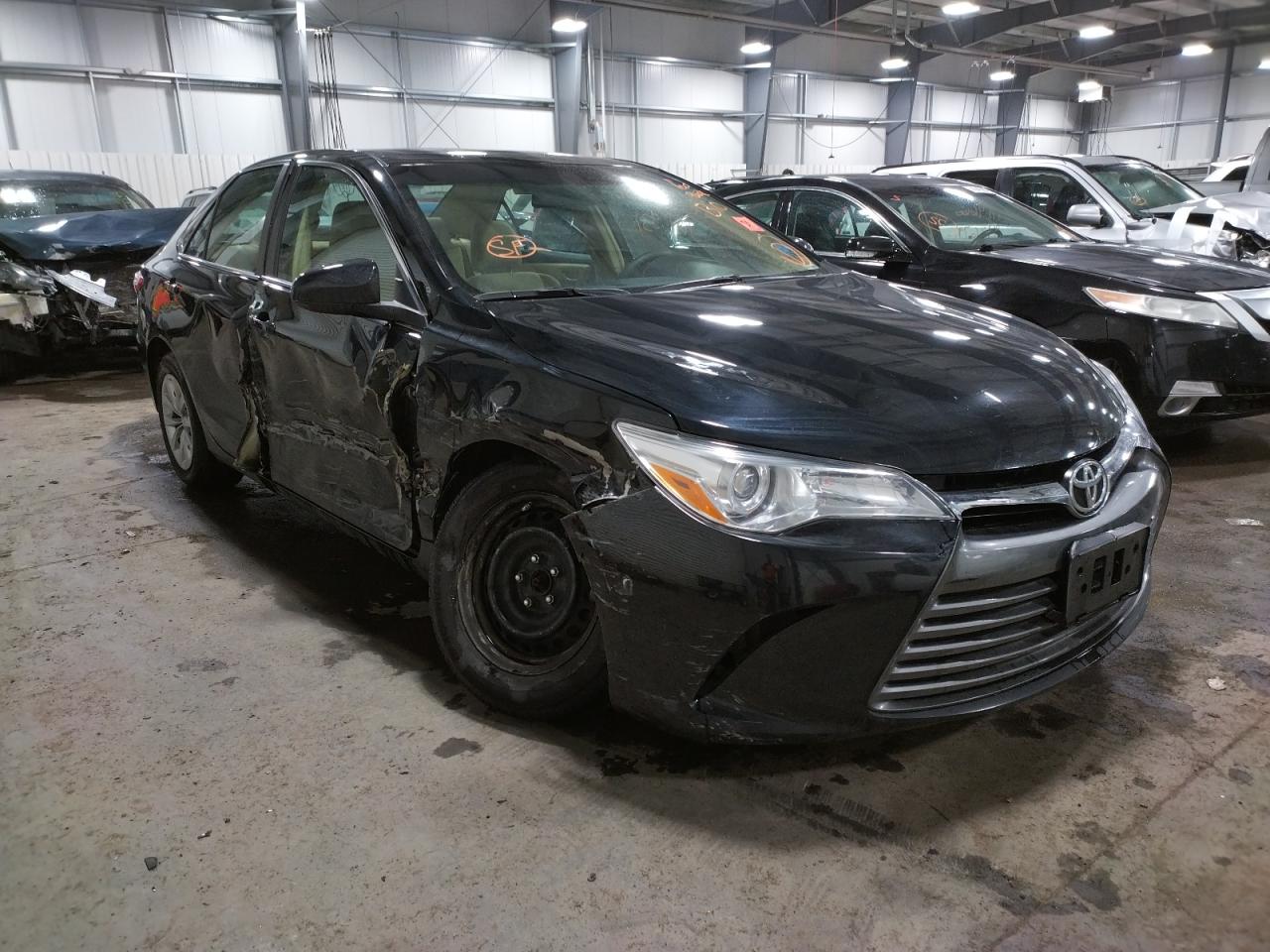 TOYOTA CAMRY LE 2016 with VIN 4T4BF1FK7GR553805 - Photo from auction