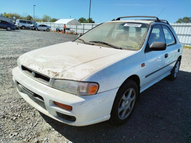 Photo 2 from auction – 1997 SUBARU IMPREZA L with VIN JF1GF4356VG818641