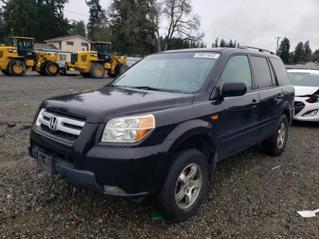 Photo 2 from auction – 2007 HONDA PILOT EX with VIN 5FNYF18407B008643
