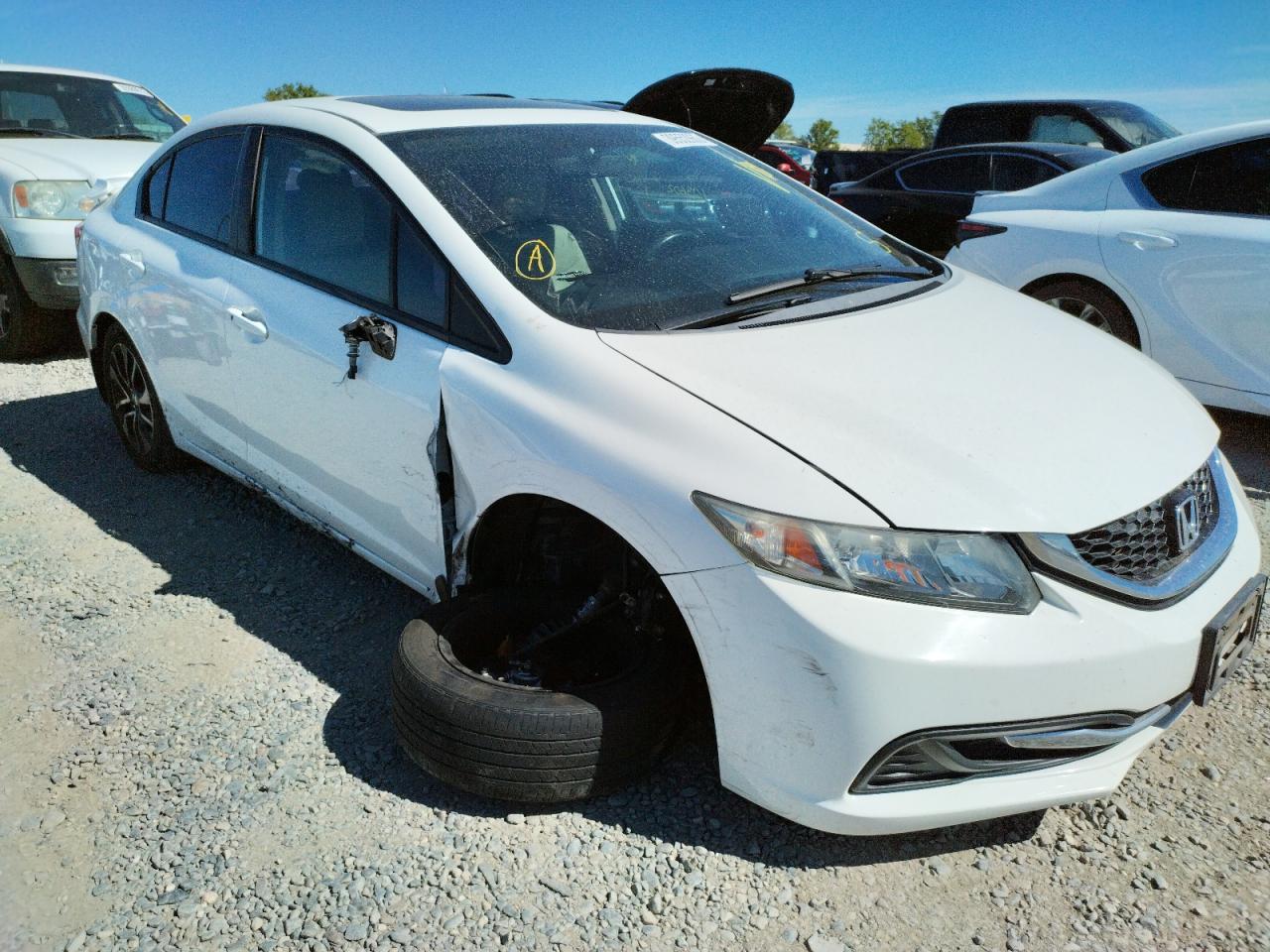 Photo 9 from auction – 2014 HONDA CIVIC EX with VIN 19XFB2F86EE233974
