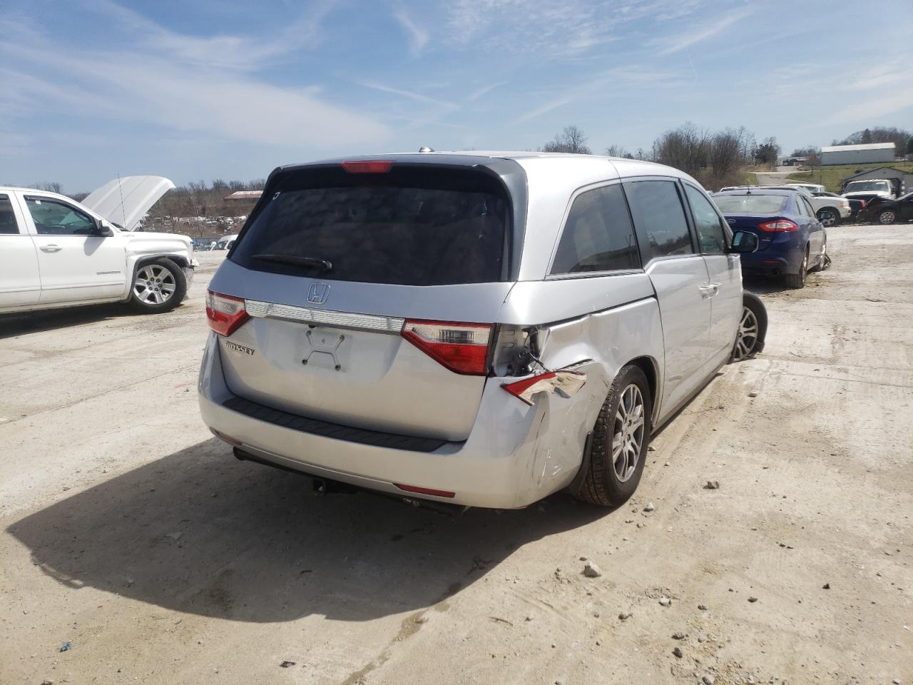Photo 4 from auction – 2012 HONDA ODYSSEY EX with VIN 5FNRL5H62CB050103