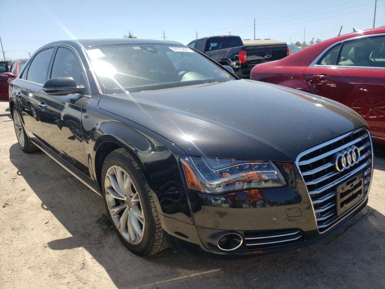 AUDI A8 L QUATT 2012 with VIN WAURVAFD5CN016336 - Photo from auction