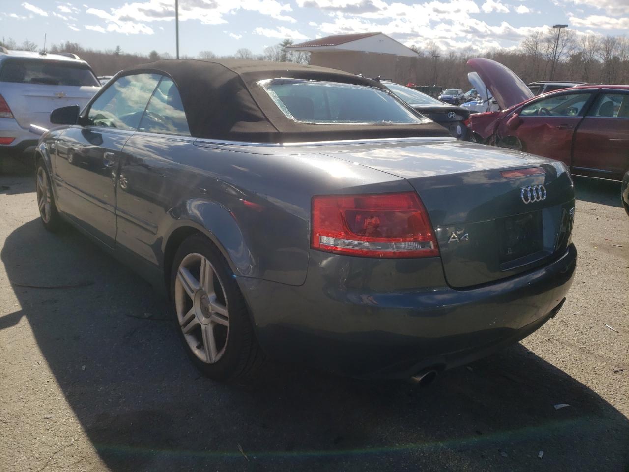 Photo 3 from auction – 2008 AUDI A4 2.0T CA with VIN WAUDF48H88K009964