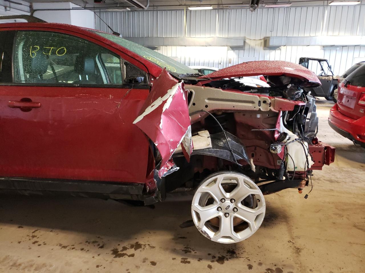 Photo 9 from auction – 2014 FORD EDGE SEL with VIN 2FMDK4JC4EBB51341