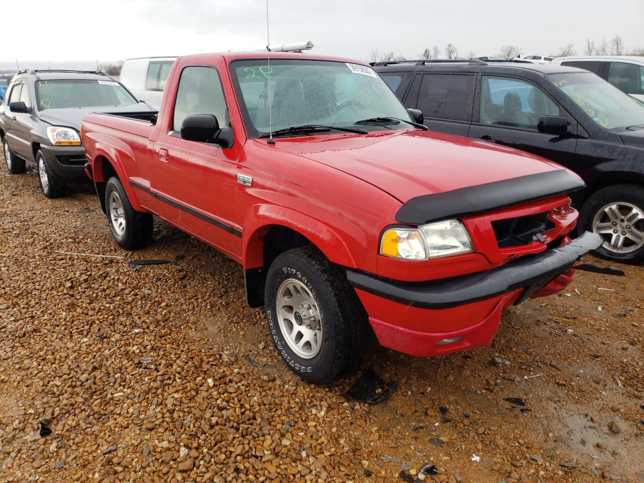 MAZDA B3000 2004 with VIN 4F4YR12U54TM01232 - Photo from auction