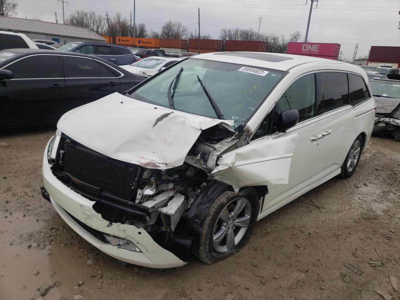 Photo 2 from auction – 2013 HONDA ODYSSEY TO with VIN 5FNRL5H95DB085035