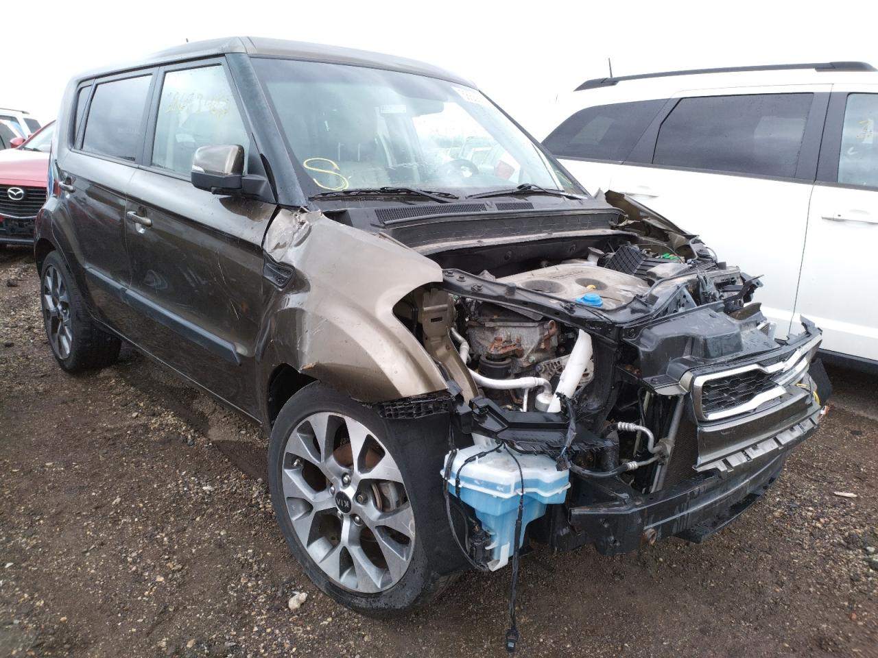 KIA SOUL + 2013 with VIN KNDJT2A61D7551089 - Photo from auction