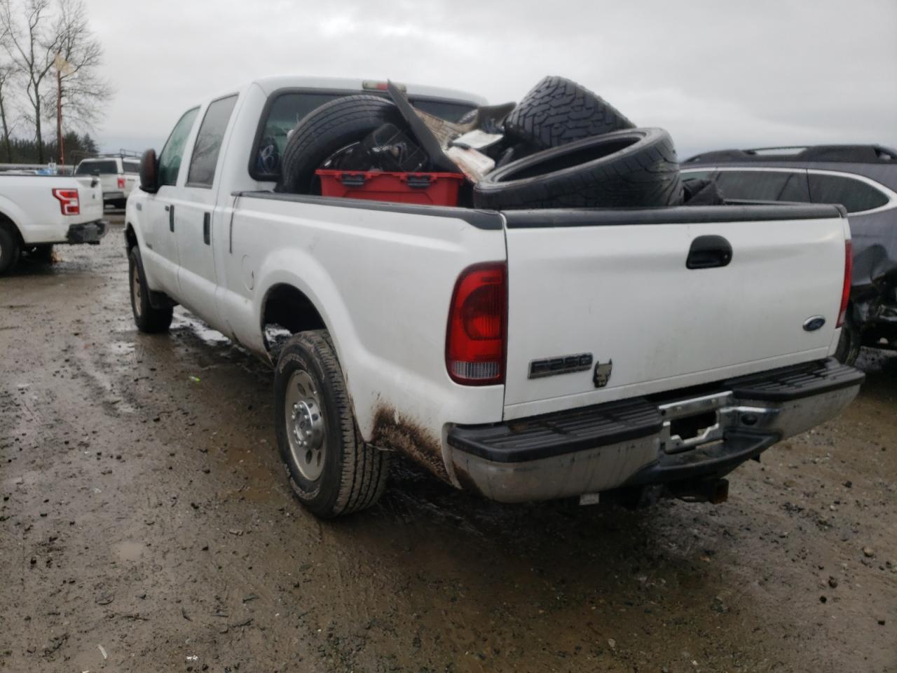 Photo 3 from auction – 2007 FORD F250 SUPER with VIN 1FTSW21P67EB01765
