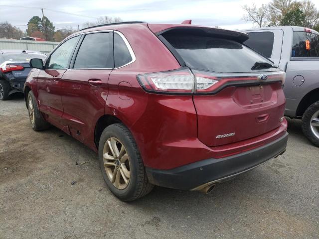 Photo 3 from auction – 2015 FORD EDGE SEL with VIN 2FMTK3J92FBC29353