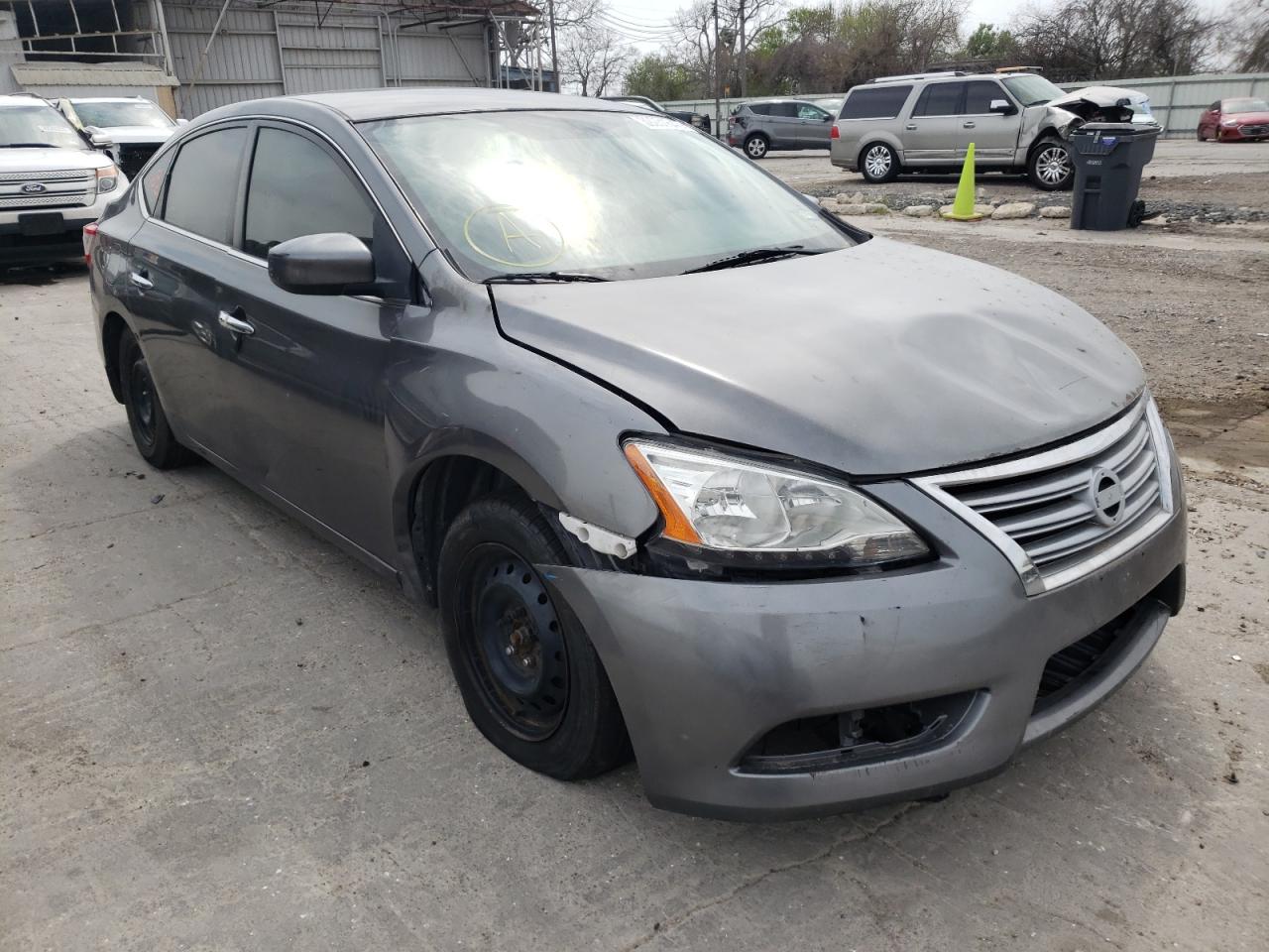 NISSAN SENTRA 2015 with VIN 3N1AB7AP4FL667803 - Photo from auction