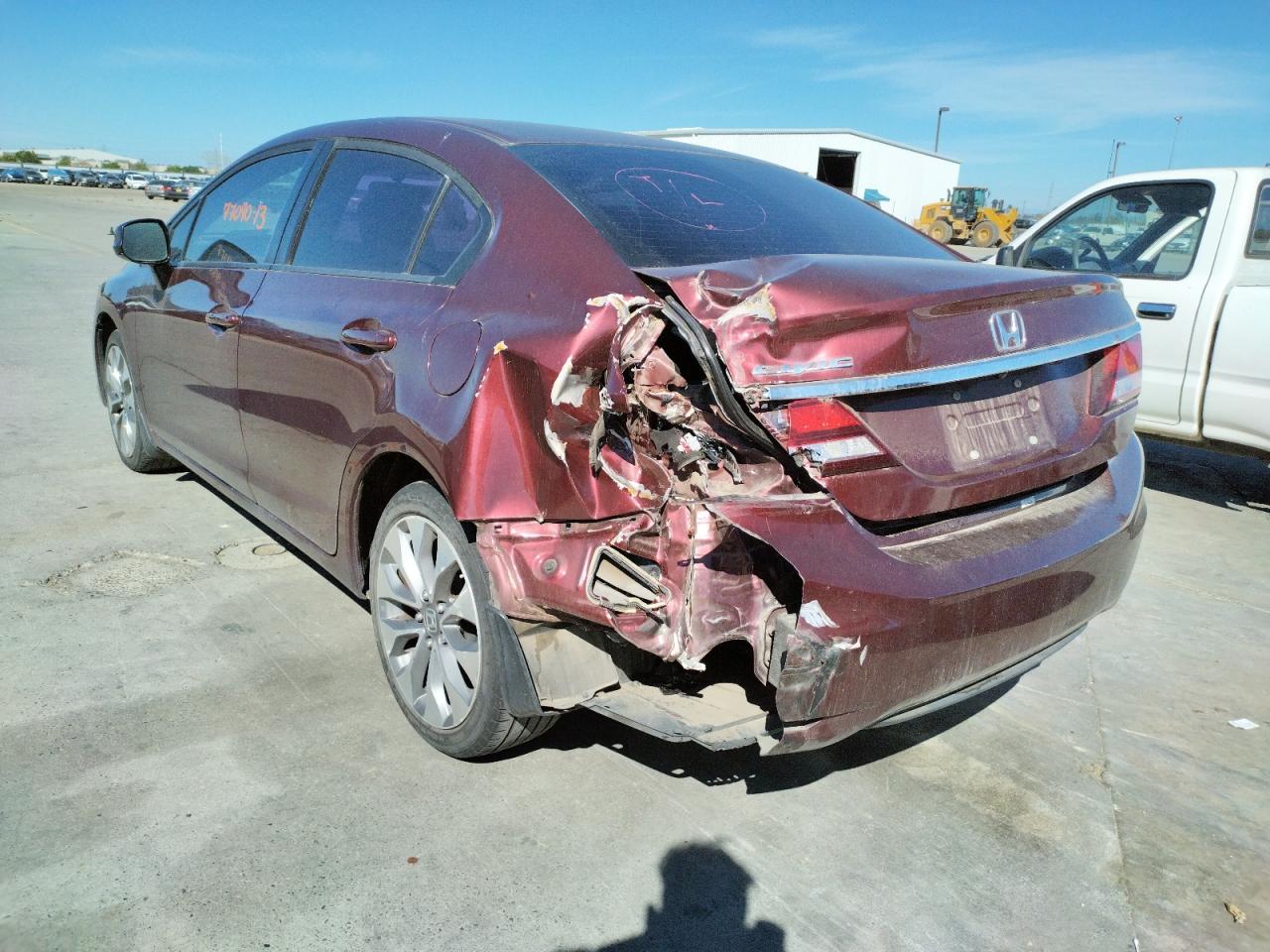 Photo 3 from auction – 2013 HONDA CIVIC LX with VIN 19XFB2F59DE220737