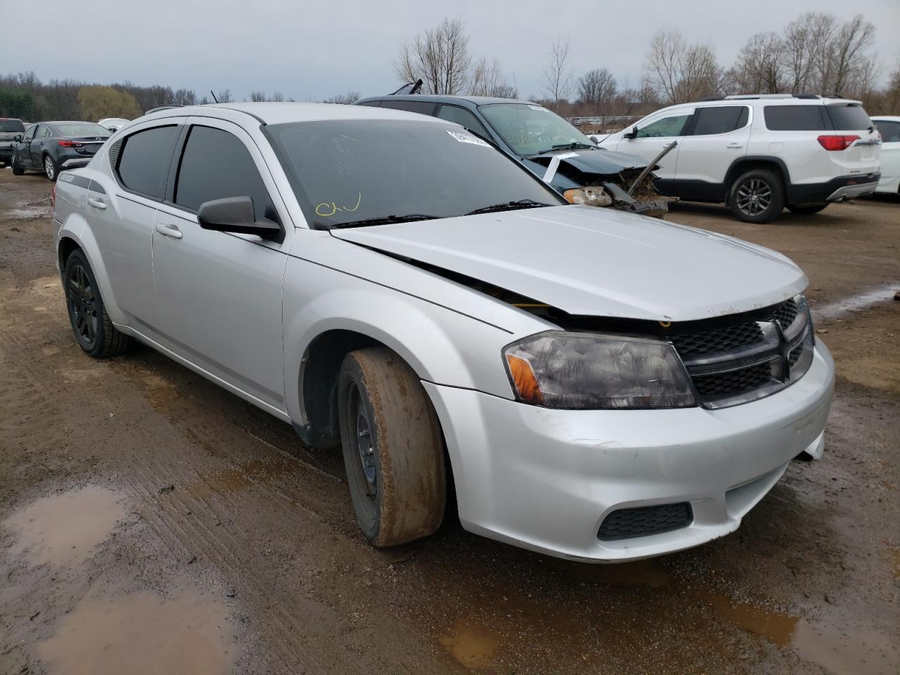 DODGE AVENGER 2012 with VIN 1C3CDZAB9CN128688 - Photo from auction