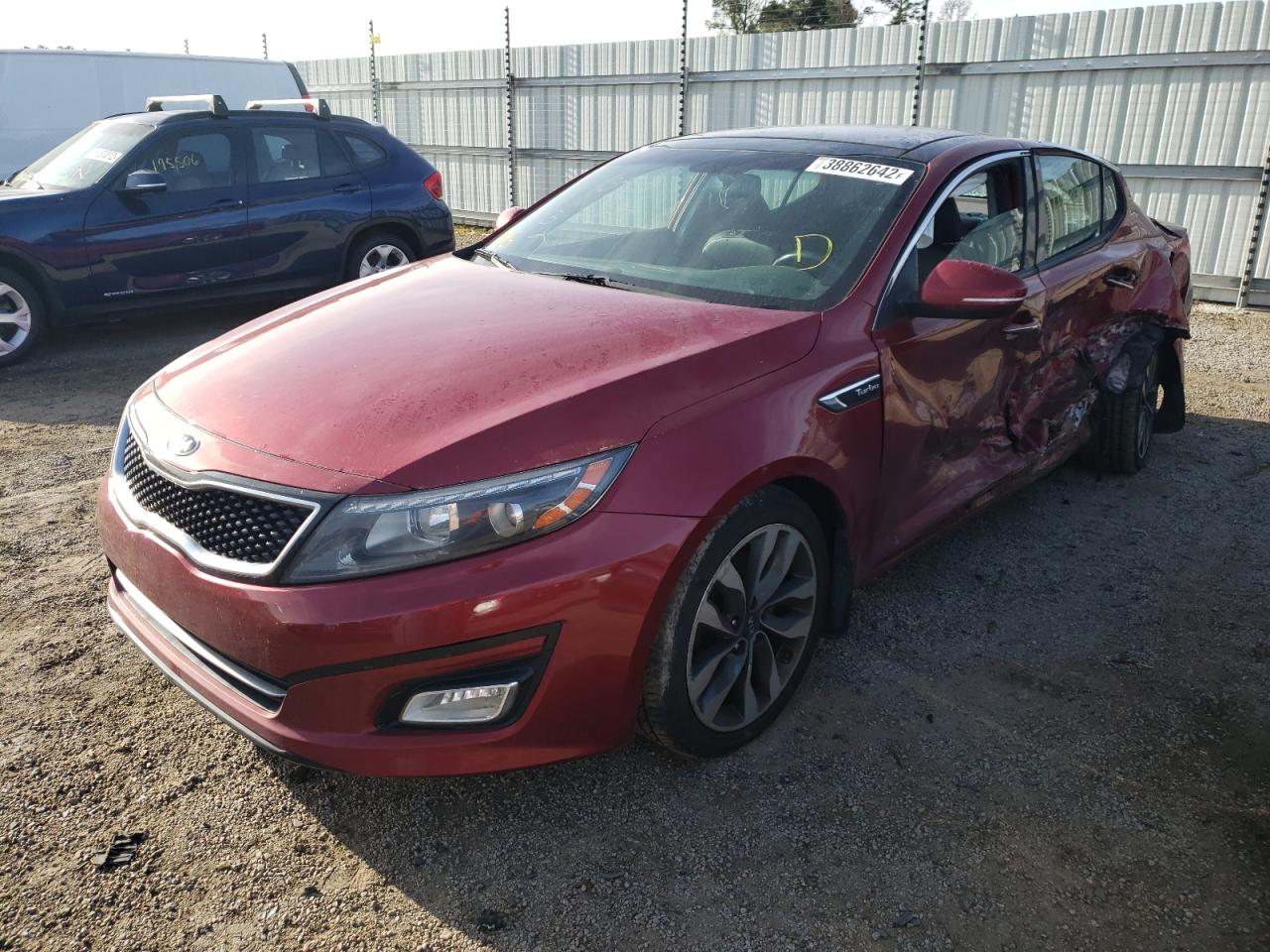 Photo 2 from auction – 2015 KIA OPTIMA SX with VIN 5XXGR4A64FG414100