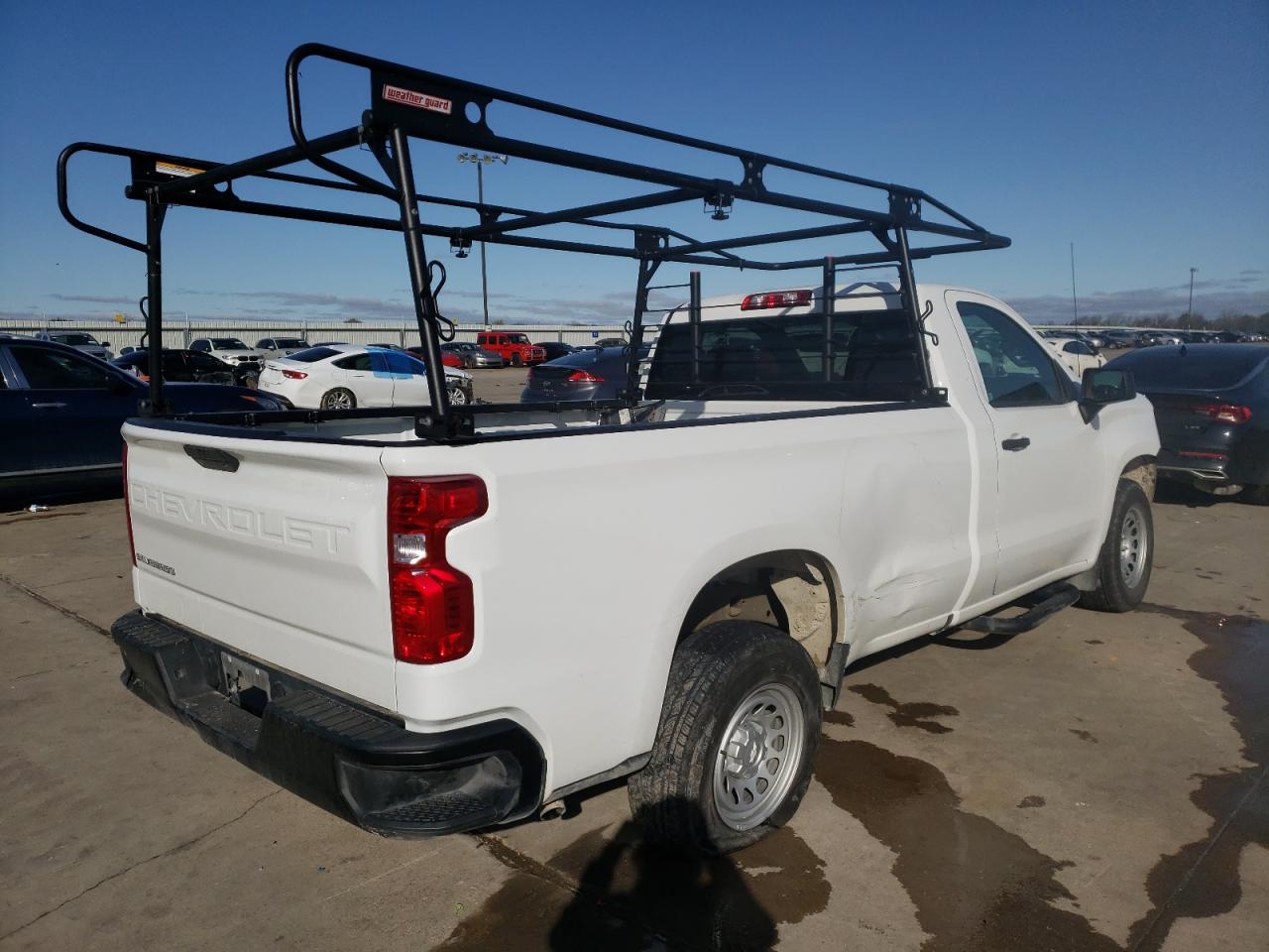 Photo 4 from auction – 2021 CHEVROLET SILVERADO with VIN 3GCNWAEF6MG120751