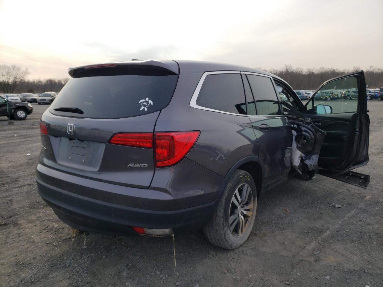 Photo 4 from auction – 2018 HONDA PILOT EXL with VIN 5FNYF6H54JB066994