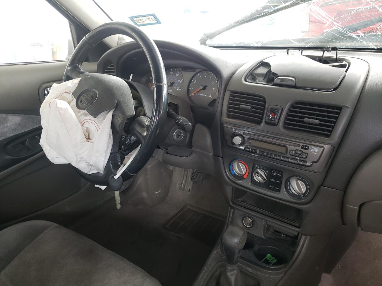 Photo 9 from auction – 2002 NISSAN SENTRA XE with VIN 3N1CB51D52L595295