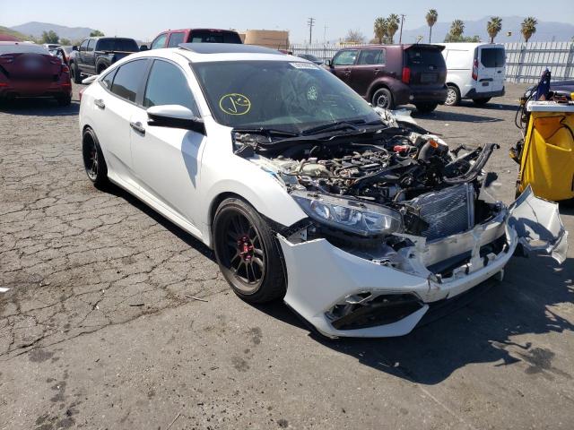 HONDA CIVIC SI 2019 with VIN 2HGFC1E58KH702823 - Photo from auction