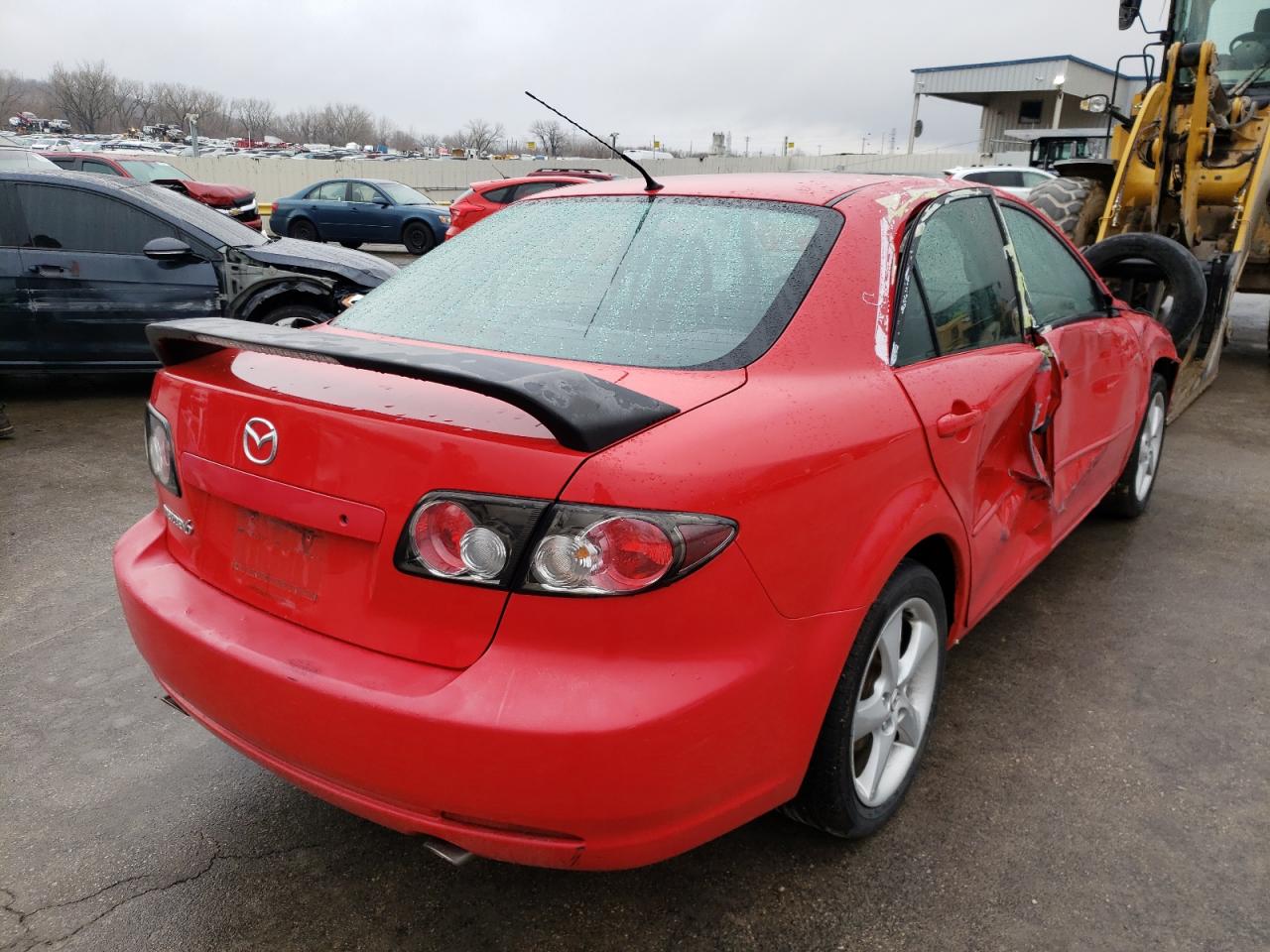Photo 4 from auction – 2008 MAZDA 6 I with VIN 1YVHP80C485M40187