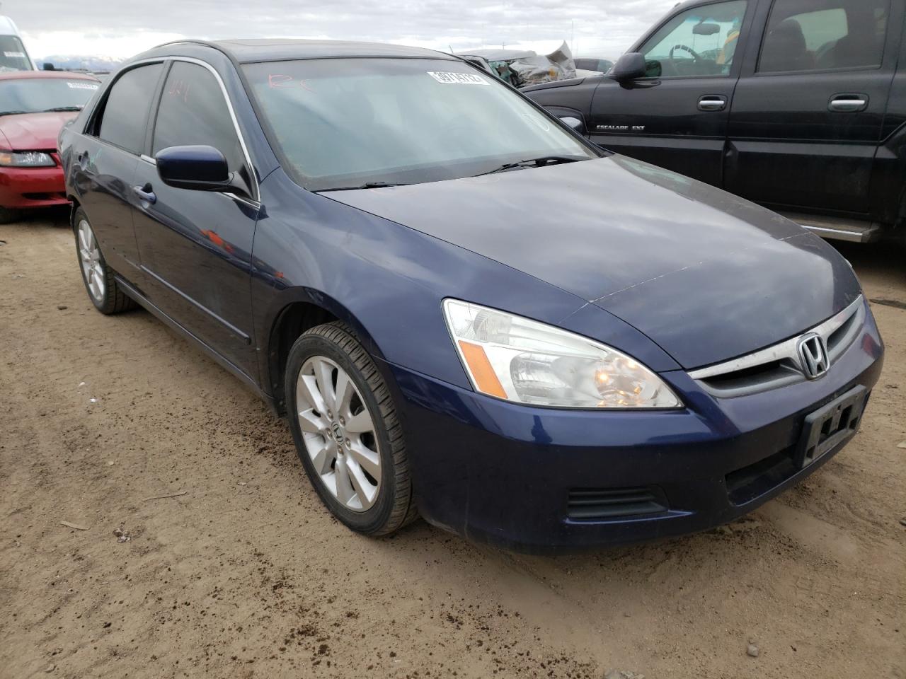 Photo 1 from auction – 2007 HONDA ACCORD EX with VIN 1HGCM66567A095337