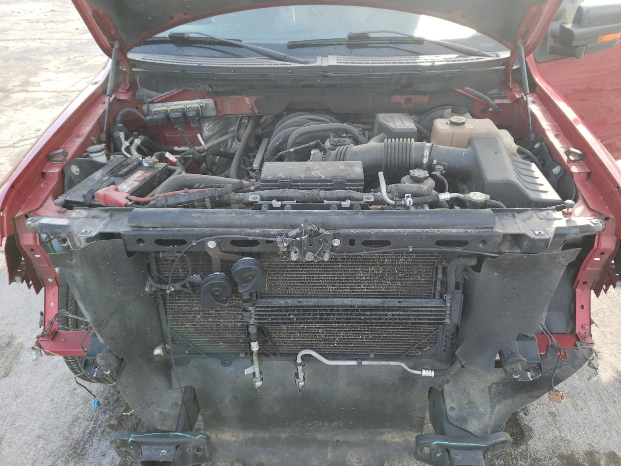 Photo 7 from auction – 2010 FORD F150 SUPER with VIN 1FTEW1C87AFA14584