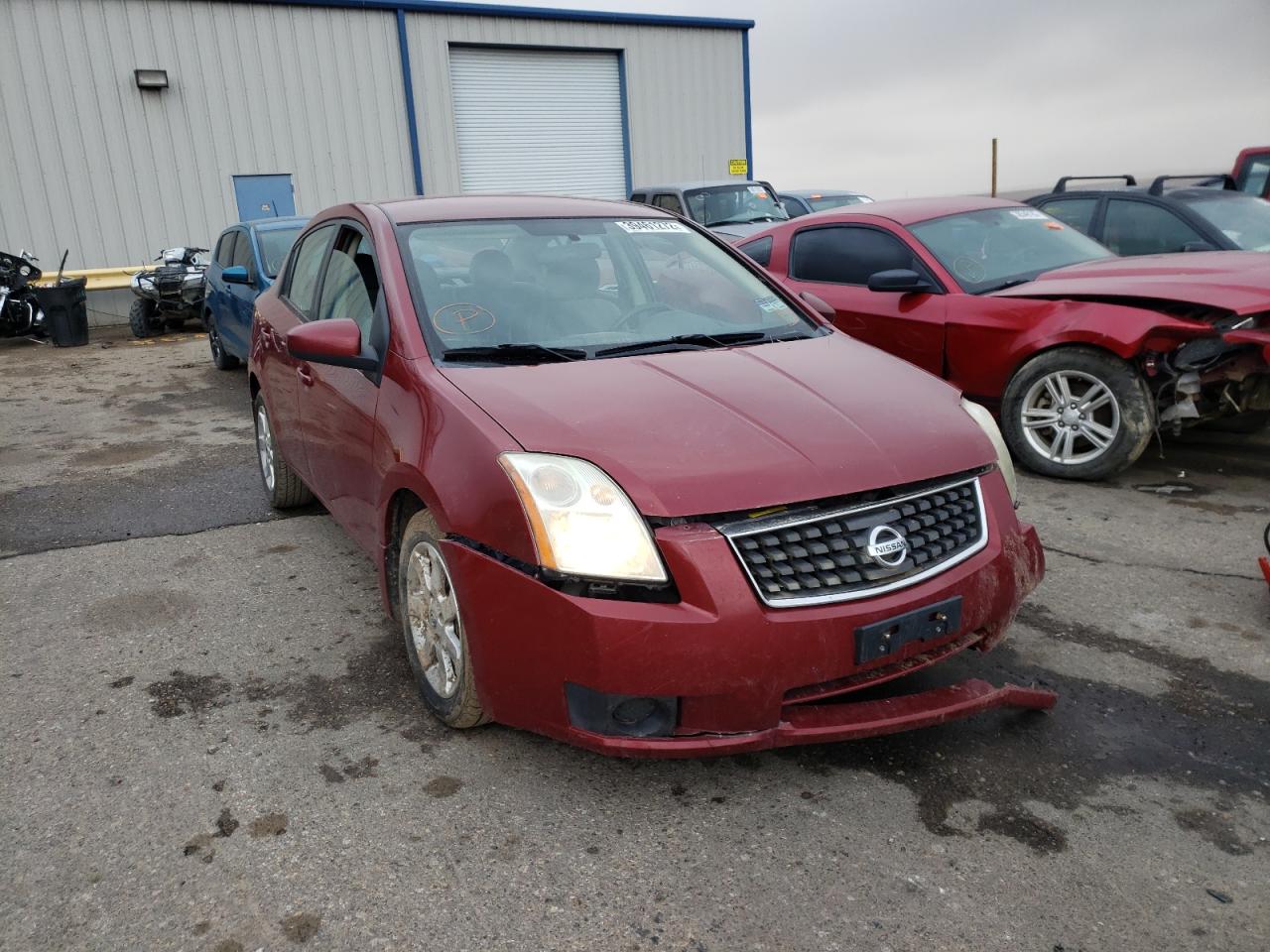Photo 1 from auction – 2007 NISSAN SENTRA 2.0 with VIN 3N1AB61EX7L663698
