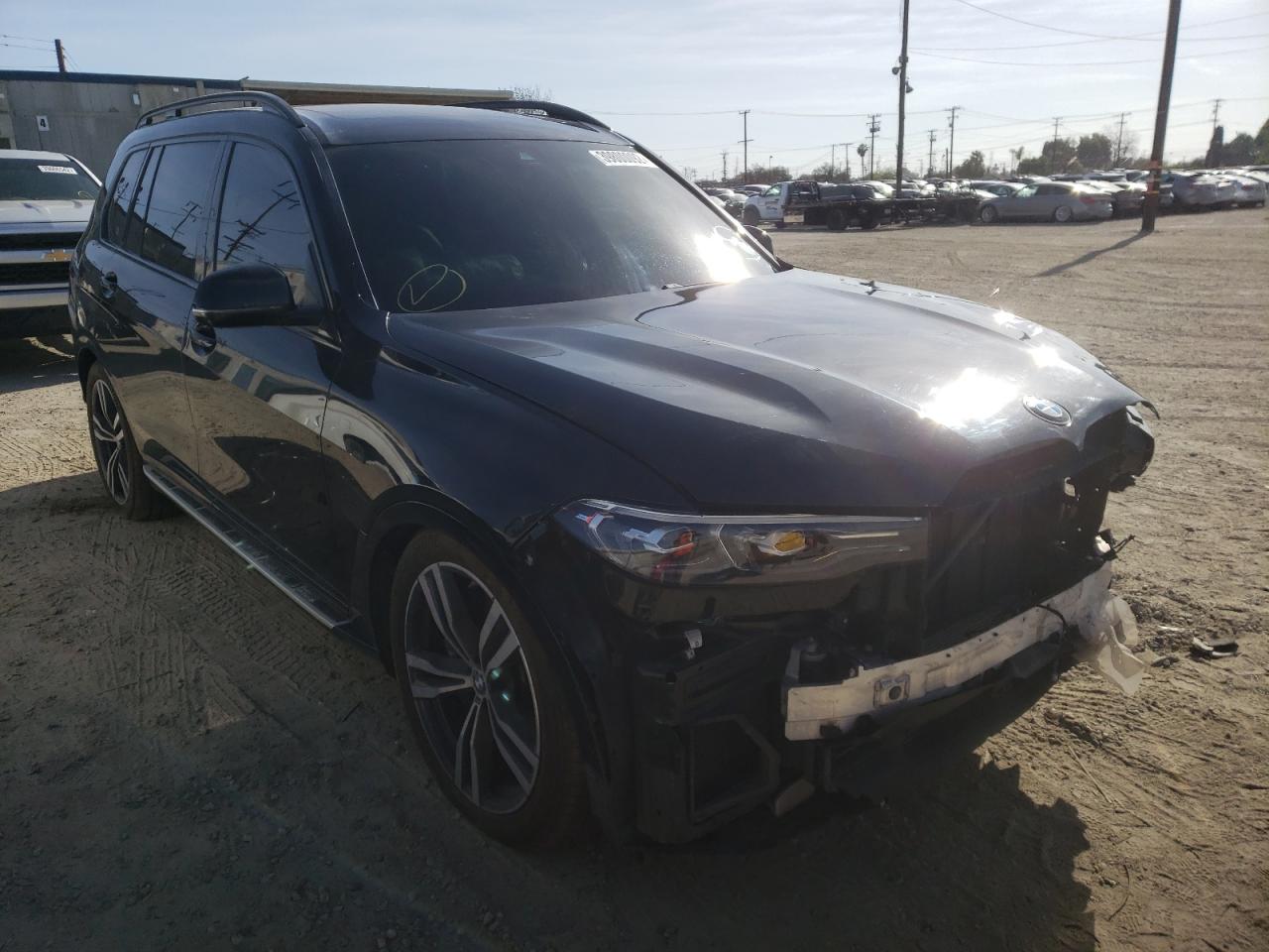 BMW X7 XDRIVE4 2020 with VIN 5UXCW2C03L9B87447 - Photo from auction