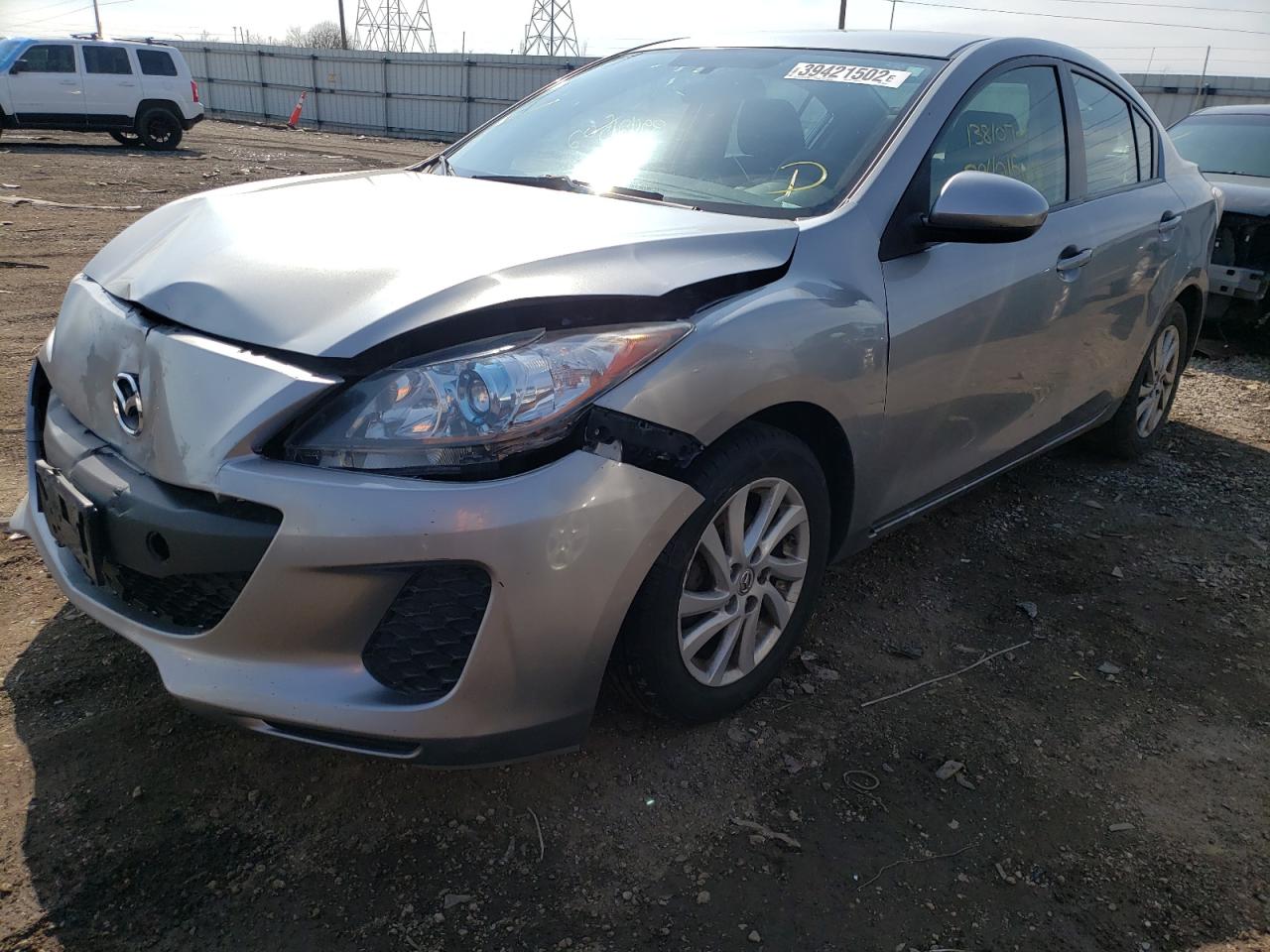 Photo 2 from auction – 2012 MAZDA 3 I with VIN JM1BL1V73C1605575
