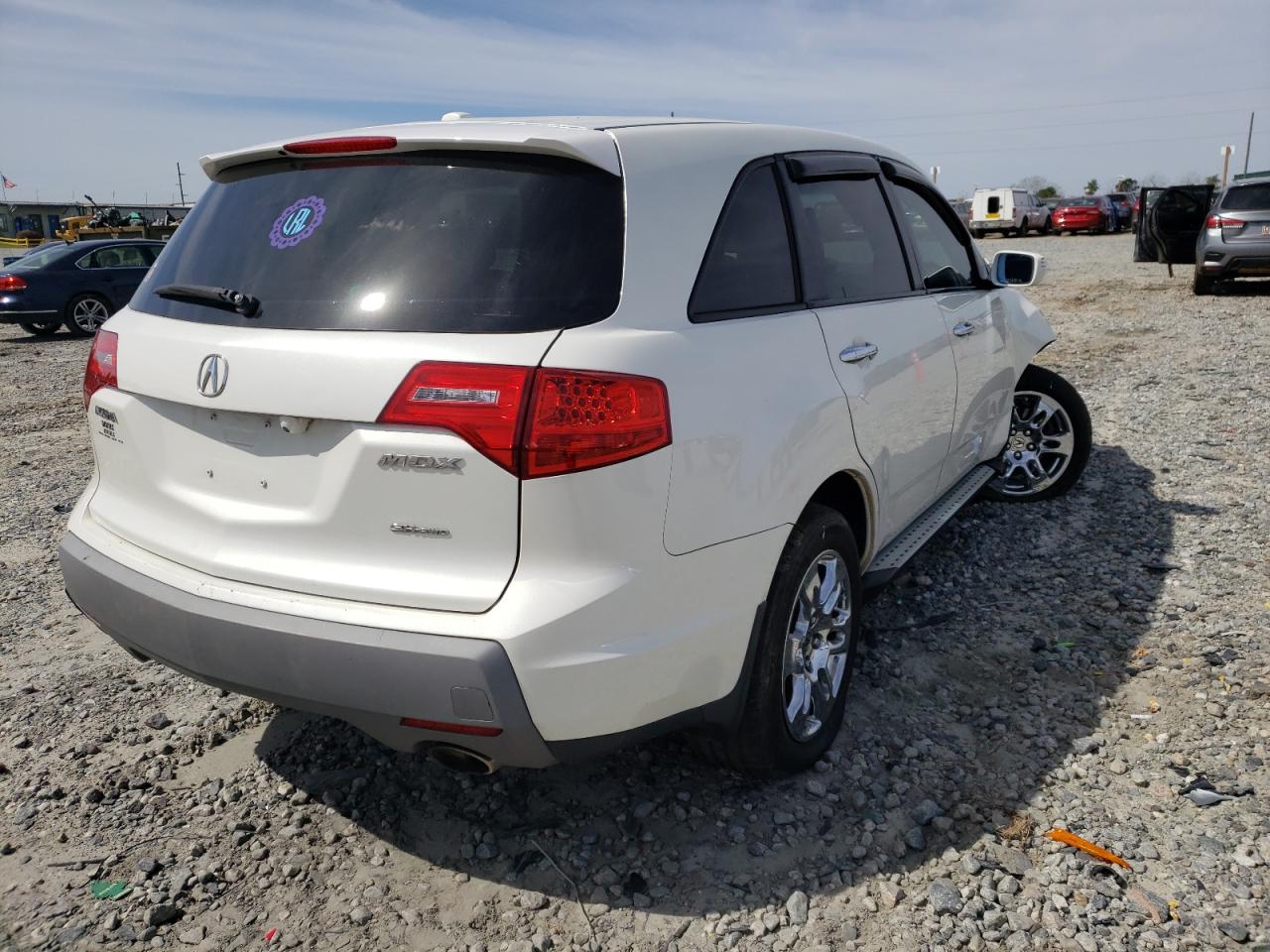 Photo 4 from auction – 2009 ACURA MDX TECHNO with VIN 2HNYD28649H526257