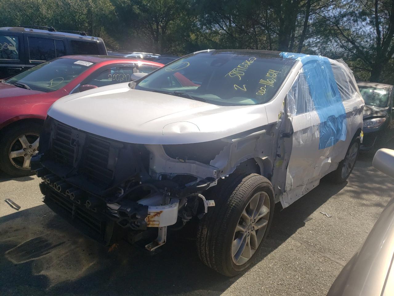 Photo 2 from auction – 2015 FORD EDGE TITAN with VIN 2FMPK4K95FBC18241