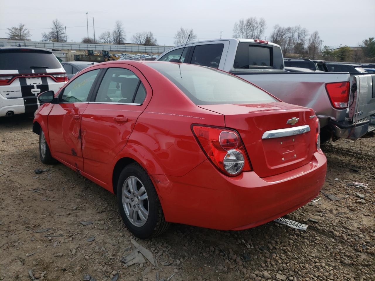 Photo 3 from auction – 2016 CHEVROLET SONIC LT with VIN 1G1JC5SH2G4156631