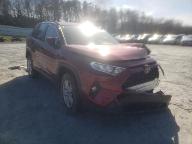Photo 1 from auction – 2021 TOYOTA RAV4 XLE with VIN JTMW1RFV7MD073346