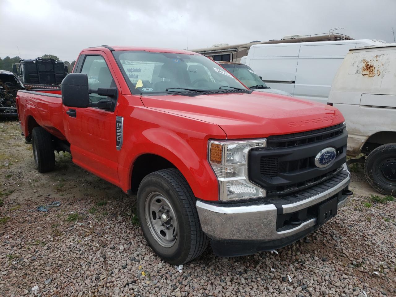 FORD F250 SUPER 2022 with VIN 1FTBF2A62NEC70332 - Photo from auction