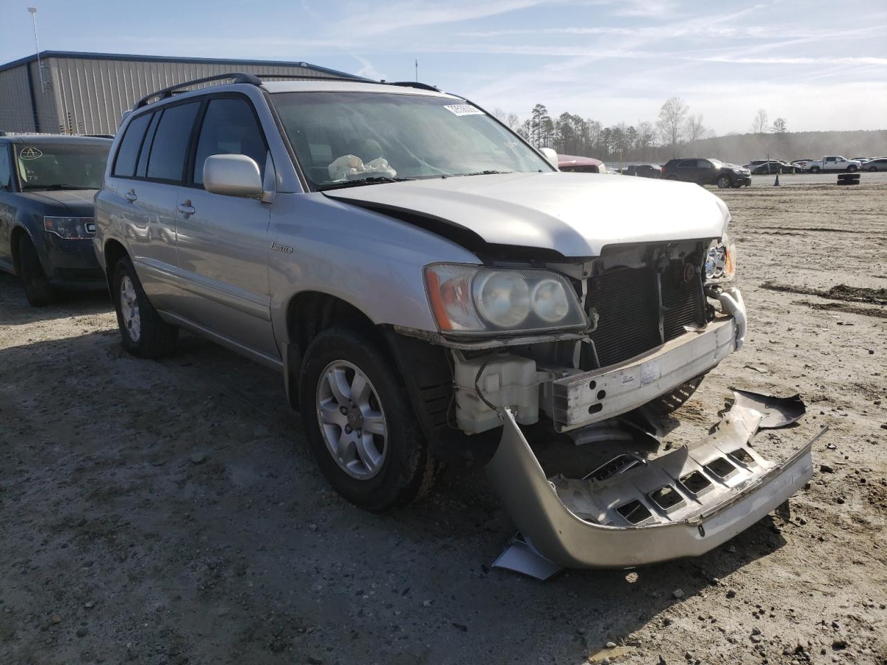 TOYOTA HIGHLANDER 2002 with VIN JTEHF21AX20058409 - Photo from auction