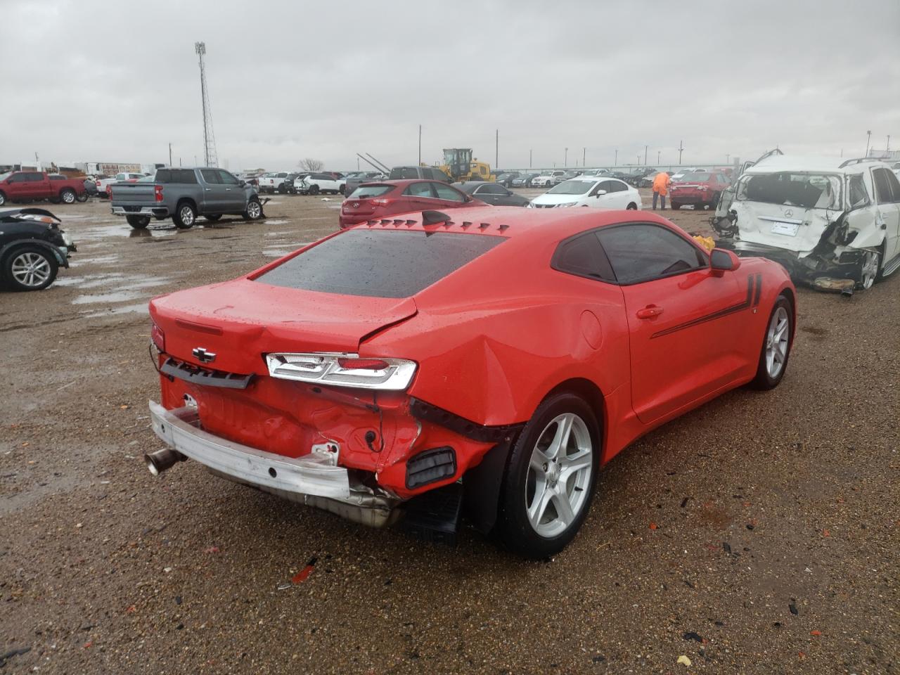 Photo 4 from auction – 2016 CHEVROLET CAMARO LT with VIN 1G1FB1RS6G0148722