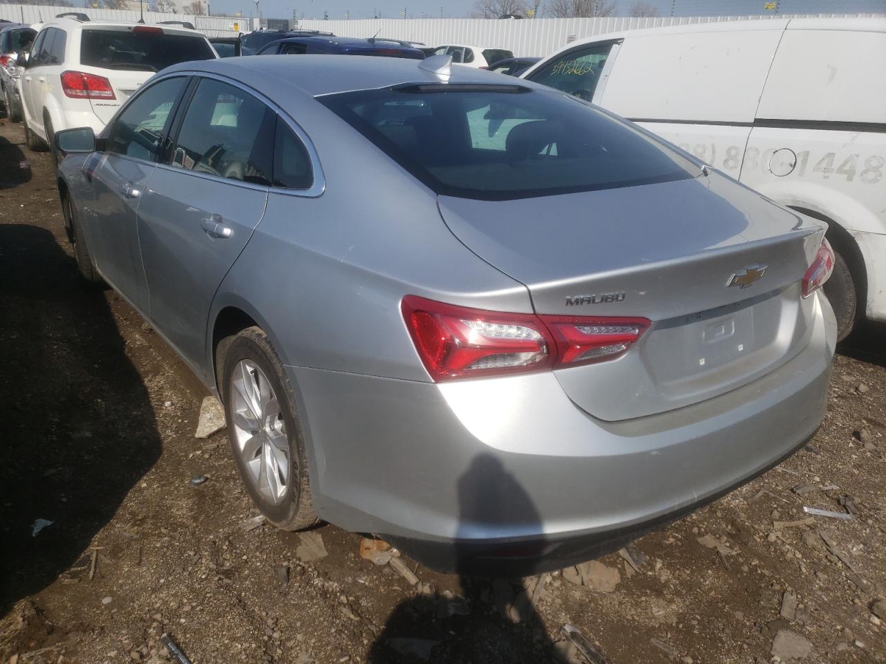 Photo 3 from auction – 2020 CHEVROLET MALIBU LT with VIN 1G1ZD5ST5LF009044