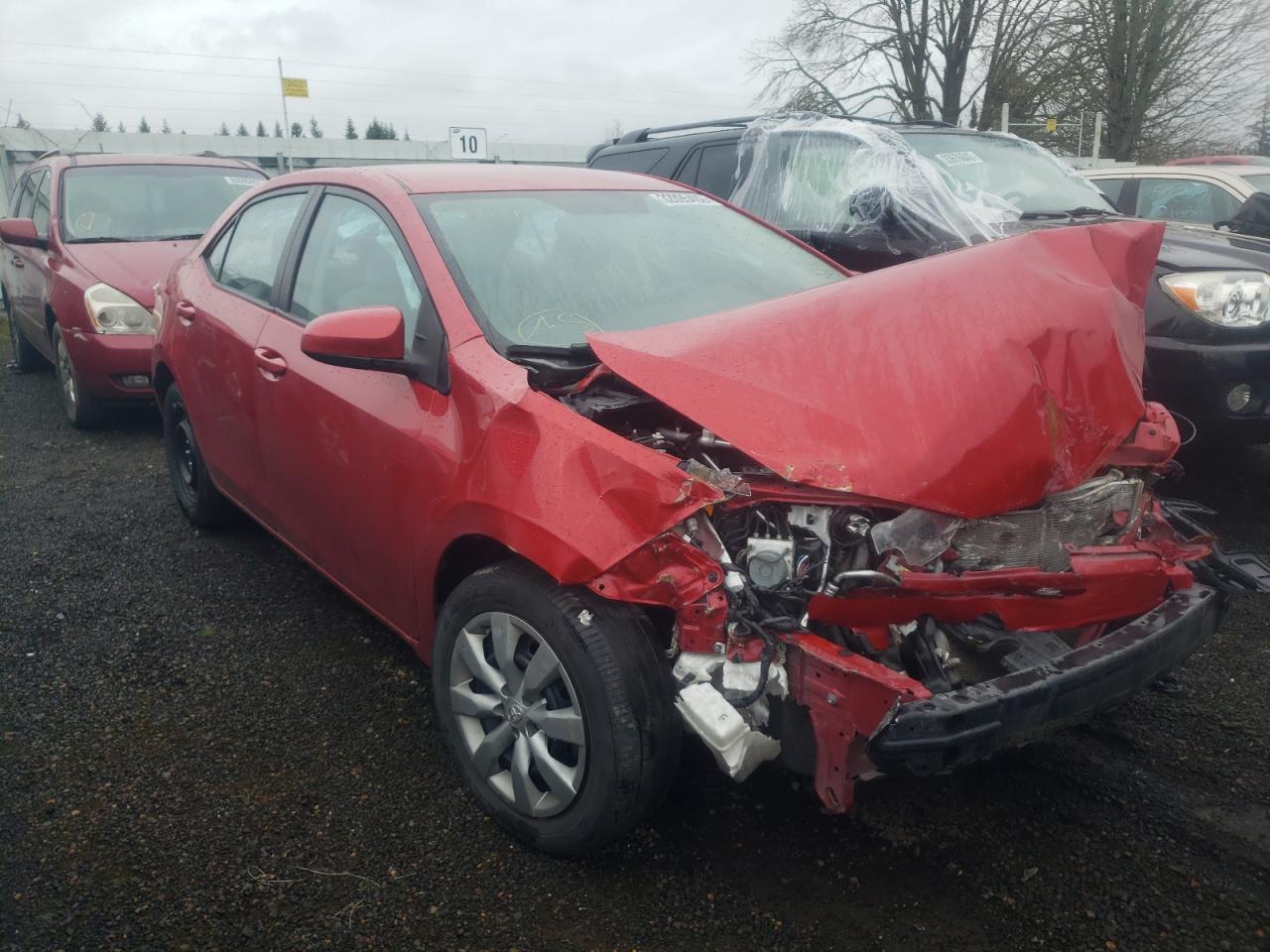 TOYOTA COROLLA L 2014 with VIN 2T1BURHE9EC037109 - Photo from auction