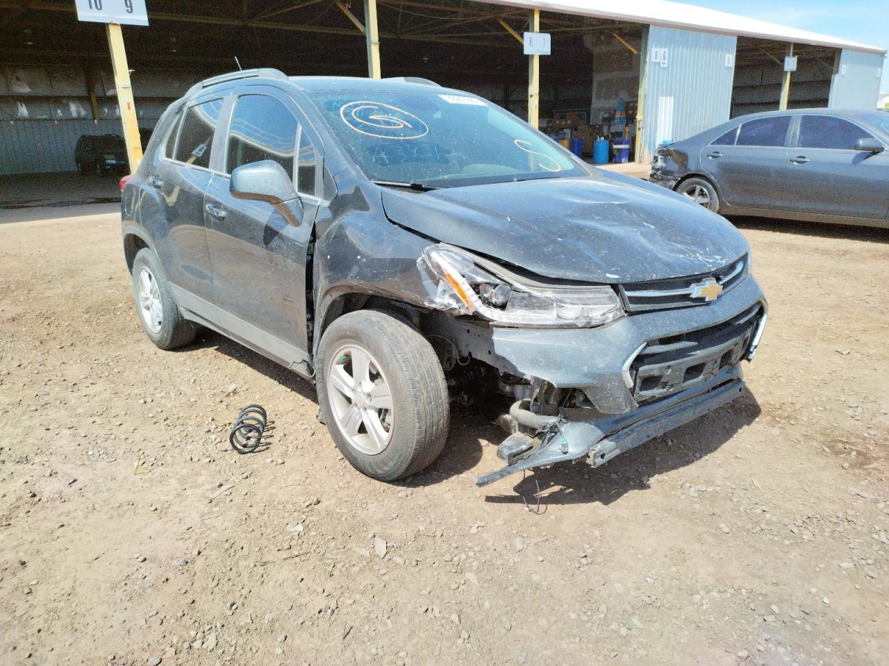 Photo 9 from auction – 2019 CHEVROLET TRAX 1LT with VIN 3GNCJLSB7KL154387