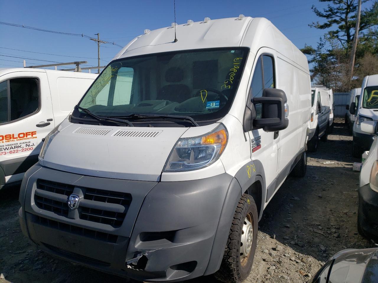 Photo 2 from auction – 2014 RAM PROMASTER with VIN 3C6TRVDG1EE102517