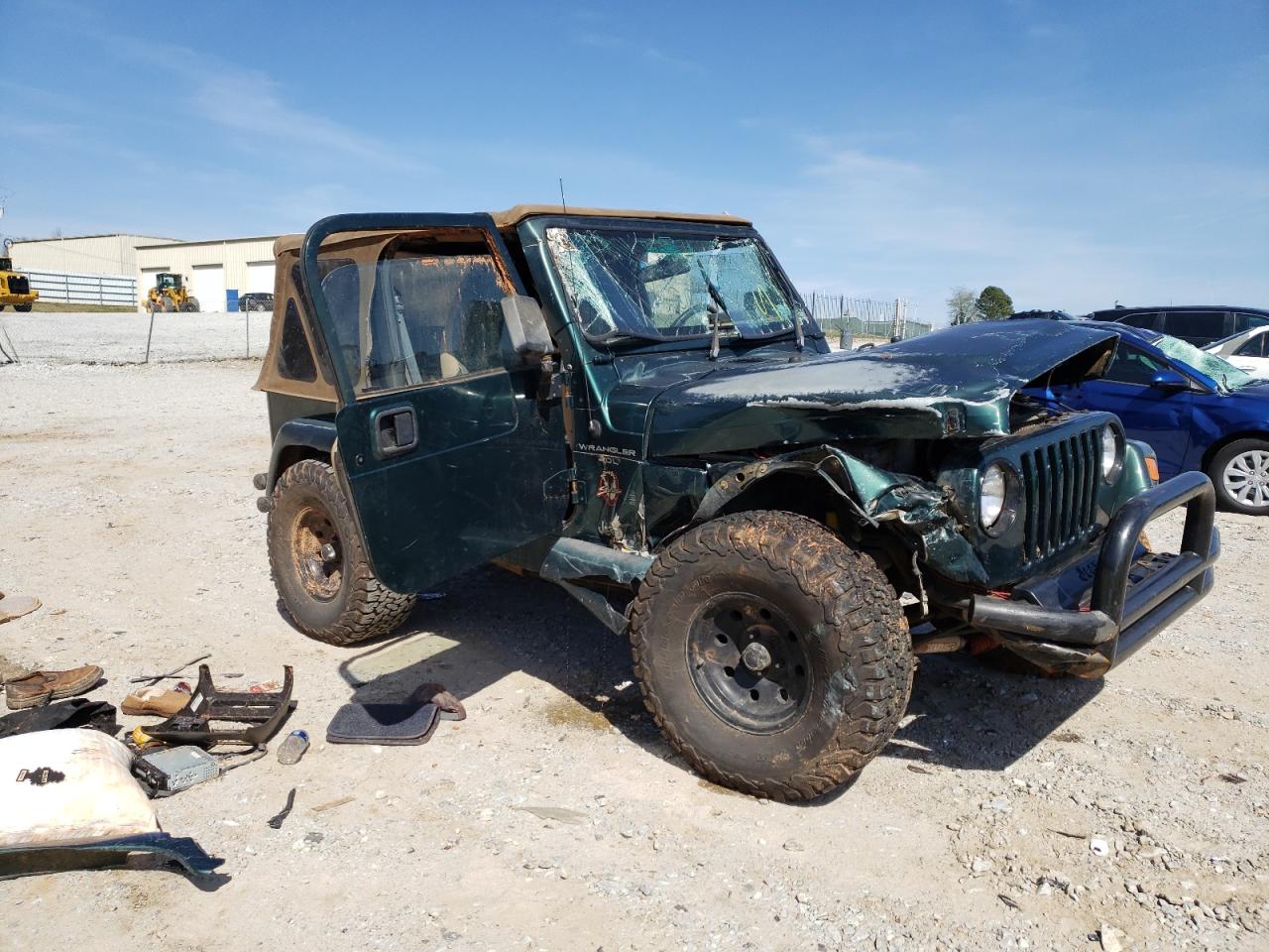 Photo 1 from auction – 1999 JEEP WRANGLER / with VIN 1J4FY49S5XP454366